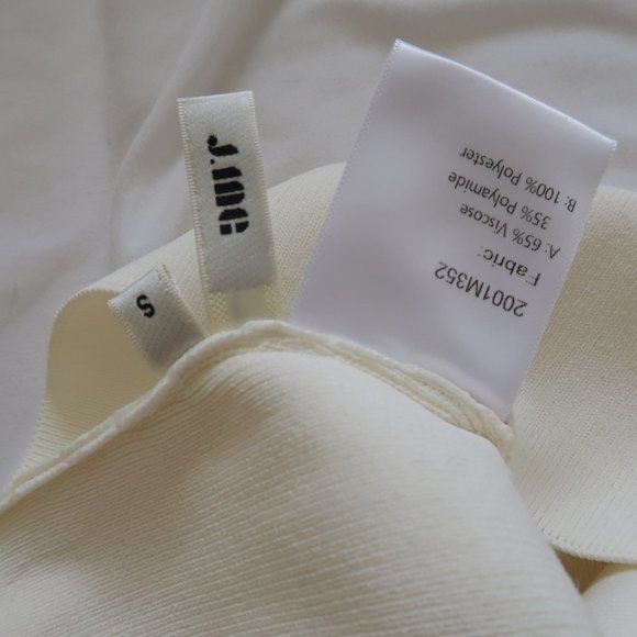 J.ING Simone White Puff Sleeve Top - S / White - Picture 6 of 6